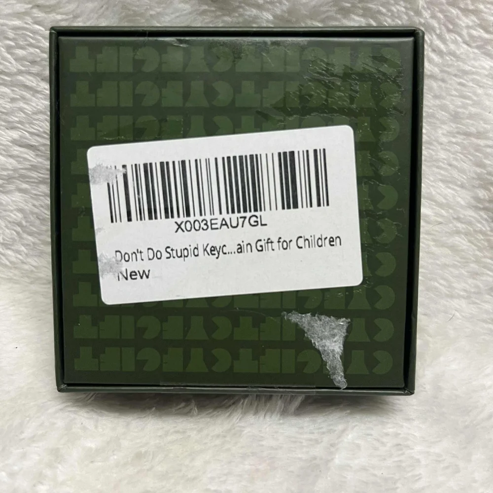 Have Fun Be Safe Don't Do Stupid Stuff Novelty Keychain Stocking Stuffer